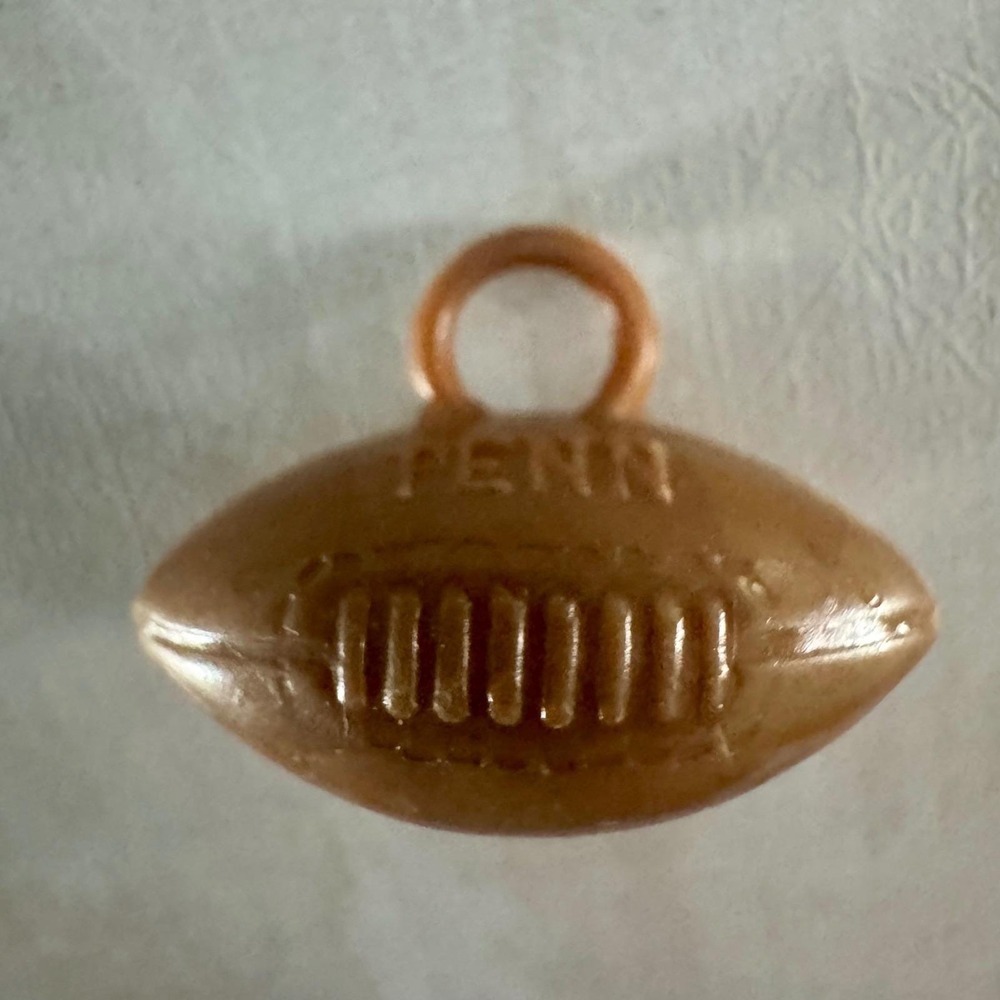 Vintage Cracker Jack Football/Basketball Assorted Charms Bronzed Silver Tone - Picture 5 of 7
